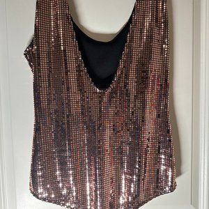Women's Hollographic Party Blouse